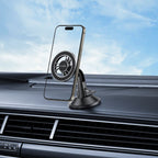 Tech-Protect N56 magnetinis MagSafe automobilinis laikiklis kokpitui, priekiniam stiklui - juodas -- Cell phone holders
