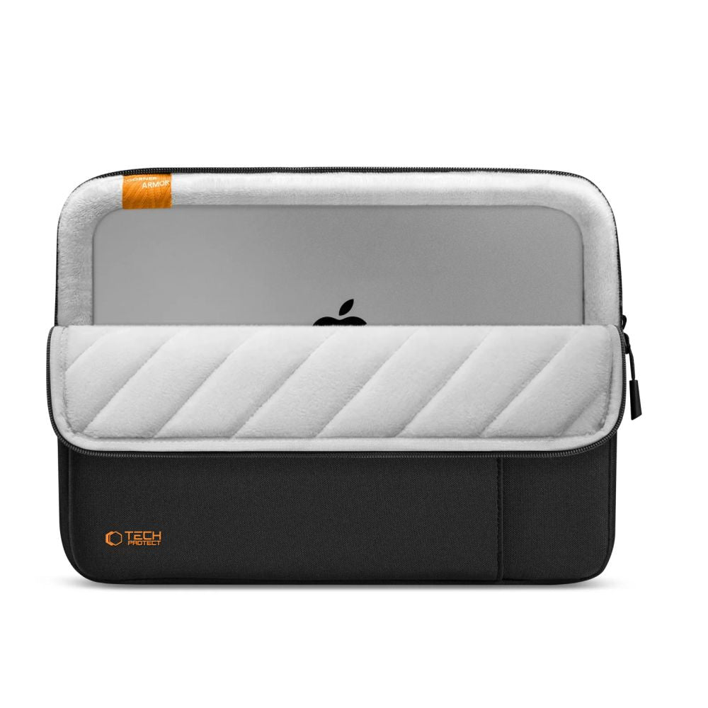 Tech-Protect Defender nešiojamojo kompiuterio dėklas 15-16" - juodas -- Laptop Bags