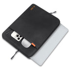 Tech-Protect Defender nešiojamojo kompiuterio dėklas 15-16" - juodas -- Laptop Bags