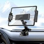 Tech-Protect V4 automobilinis planšetės laikiklis kokpitui - juodas -- Cell phone holders