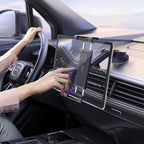 Tech-Protect V4 automobilinis planšetės laikiklis kokpitui - juodas -- Cell phone holders