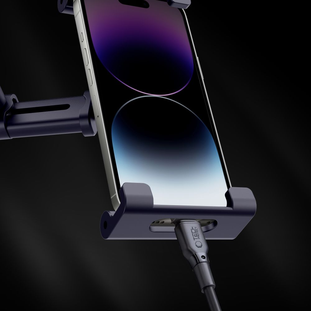 Tech-Protect V4 automobilinis planšetės laikiklis kokpitui - juodas -- Cell phone holders
