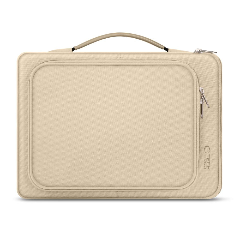 Tech-Protect Basic Bag 13-14" nešiojamajam kompiuteriui - smėlio spalvos -- Laptop Bags