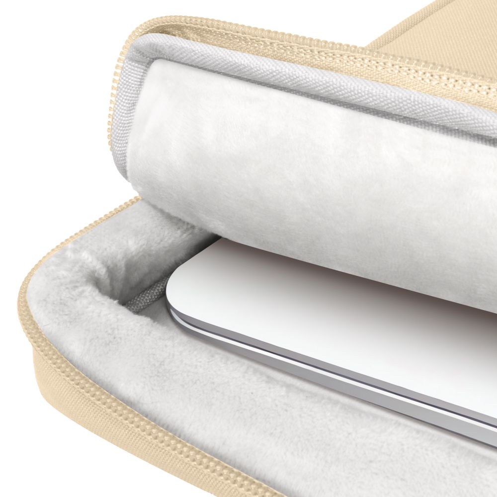 Tech-Protect Basic Bag 15-16" nešiojamajam kompiuteriui - smėlio spalvos -- Laptop Bags