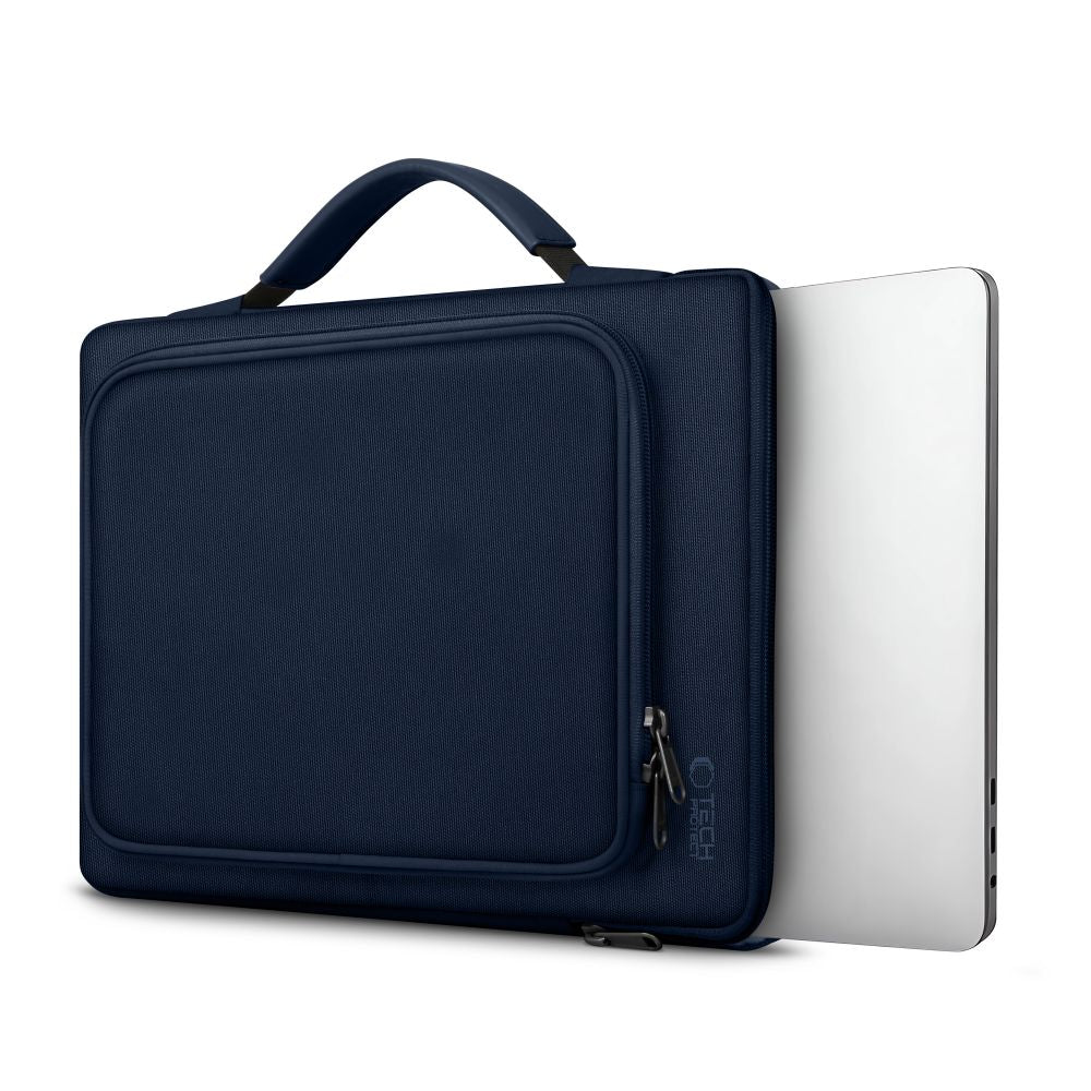 Tech-Protect Basic Bag 15-16" nešiojamajam kompiuteriui - mėlyna -- Laptop Bags