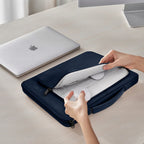 Tech-Protect Basic Bag 15-16" nešiojamajam kompiuteriui - mėlyna -- Laptop Bags