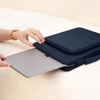 Tech-Protect Basic Bag 15-16" nešiojamajam kompiuteriui - mėlyna -- Laptop Bags