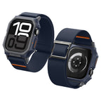 „Spigen Lite Fit“ „Pro“ dirželis, skirtas Apple Watch 10 46 mm – tamsiai mėlynas