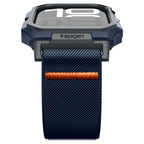 „Spigen Lite Fit“ „Pro“ dirželis, skirtas Apple Watch 10 46 mm – tamsiai mėlynas