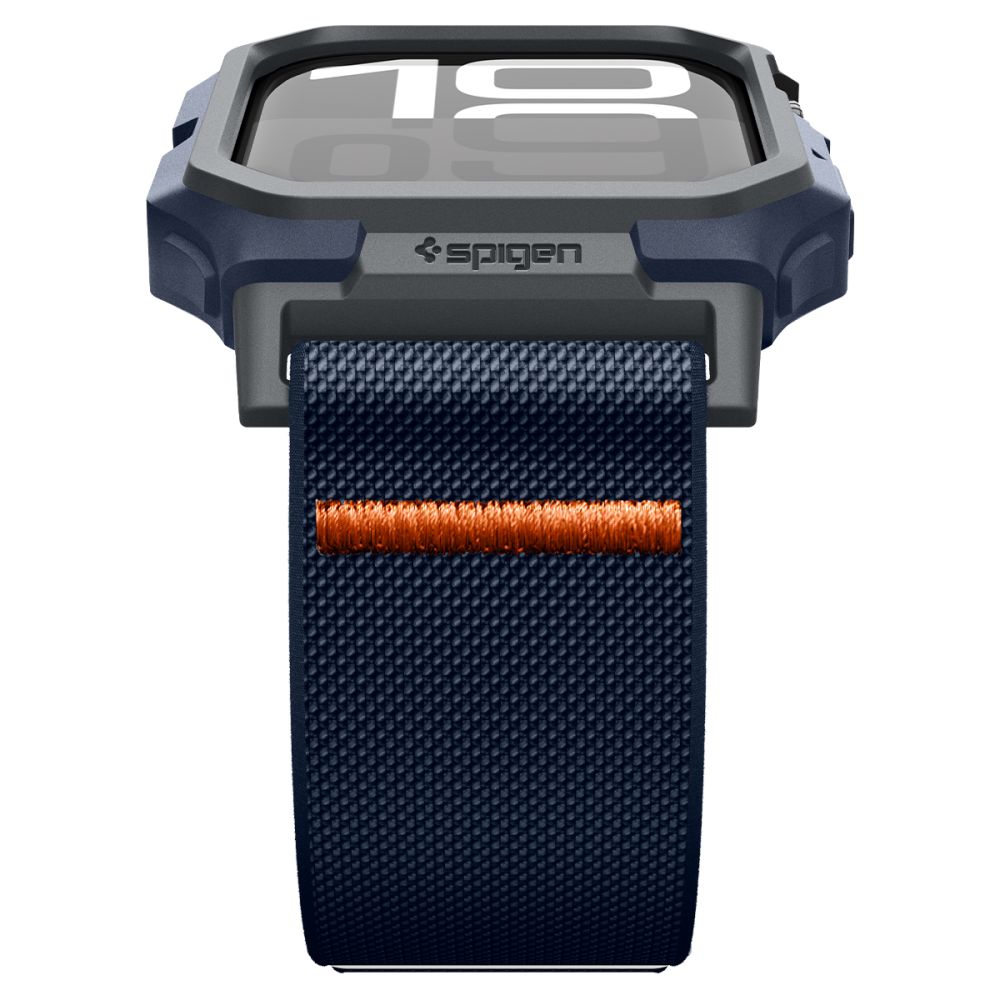 „Spigen Lite Fit“ „Pro“ dirželis, skirtas Apple Watch 10 46 mm – tamsiai mėlynas