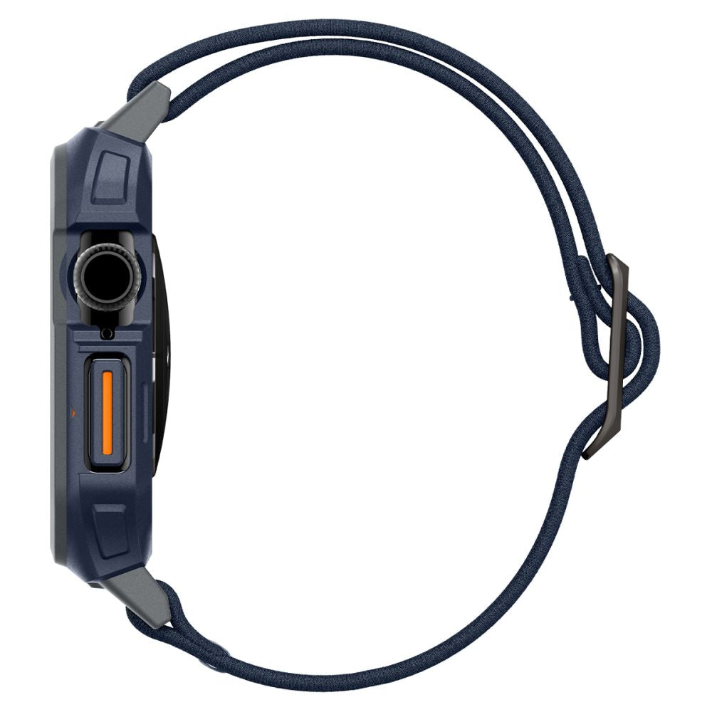 „Spigen Lite Fit“ „Pro“ dirželis, skirtas Apple Watch 10 46 mm – tamsiai mėlynas