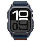 „Spigen Lite Fit“ „Pro“ dirželis, skirtas Apple Watch 10 46 mm – tamsiai mėlynas