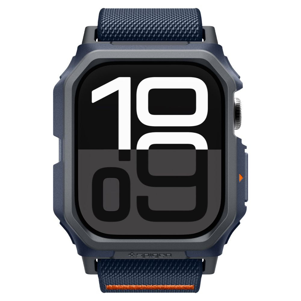 „Spigen Lite Fit“ „Pro“ dirželis, skirtas Apple Watch 10 46 mm – tamsiai mėlynas