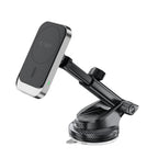 Tech-Protect MM15W-V9 automobilinis laikiklis su MagSafe prietaisų skydeliui ir oro ventiliacijos angai 15W - juodas --...