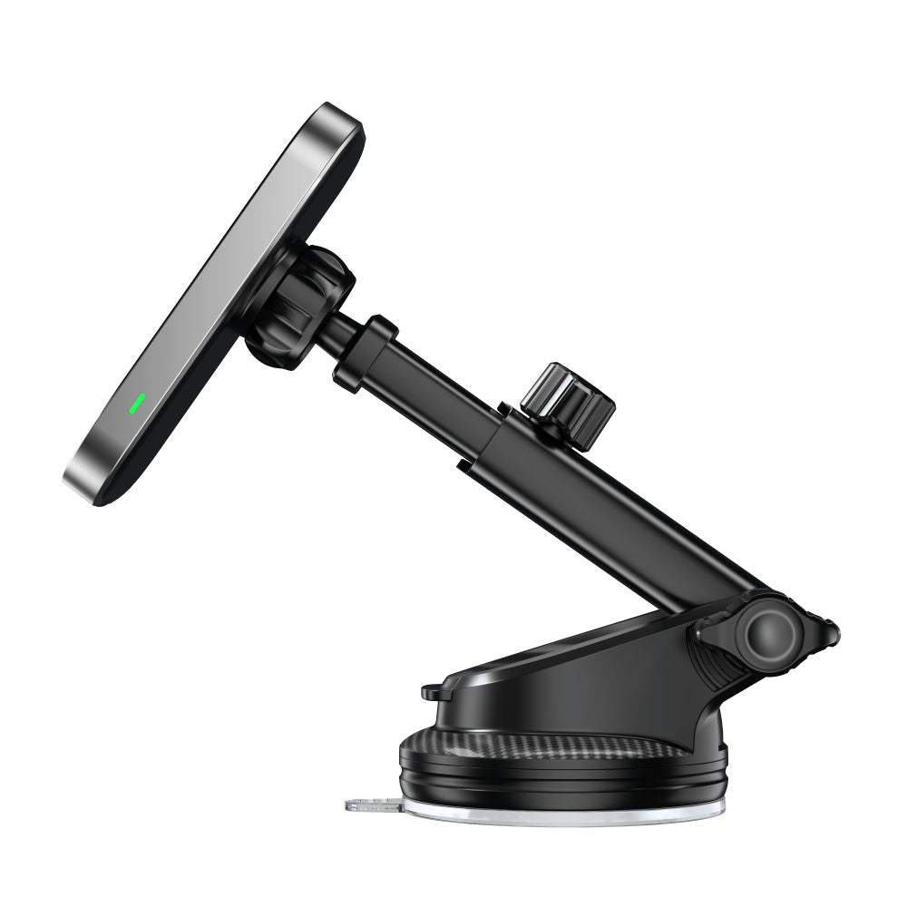 Tech-Protect MM15W-V9 automobilinis laikiklis su MagSafe prietaisų skydeliui ir oro ventiliacijos angai 15W - juodas --...