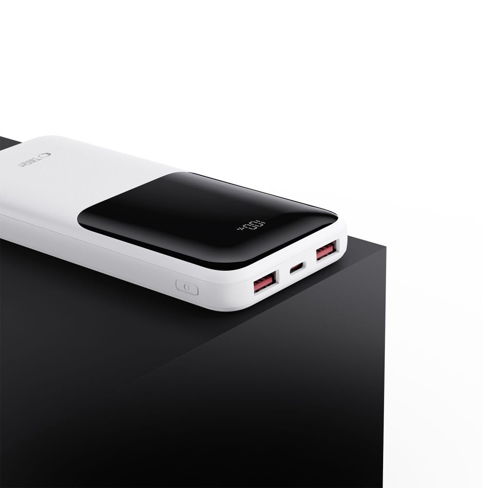 Tech-Protect Išorinė baterija PB01 10000mAh 22.5W - baltas -- Powerbanks