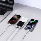 Tech-Protect Išorinė baterija PB01 10000mAh 22.5W - baltas -- Powerbanks