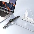 Tech-Protect UltraBoost USB-C indukcinis įkroviklis Apple Watch 1m - baltas -- Apple Watch 1m - baltas