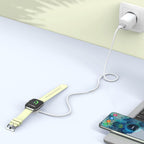 Tech-Protect UltraBoost USB-A indukcinis įkroviklis Apple Watch 1m - baltas -- Apple Watch 1m - baltas