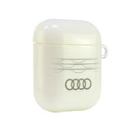 Audi IML Geometric Pattern AirPods 1/2 dėklas – baltas