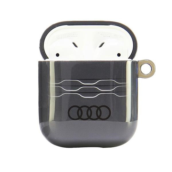 Audi IML Geometric Pattern dėklas AirPods 1/2 – pilkas -- AirPods 1