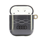 Audi IML Geometric Pattern dėklas AirPods 1/2 – pilkas -- AirPods 1