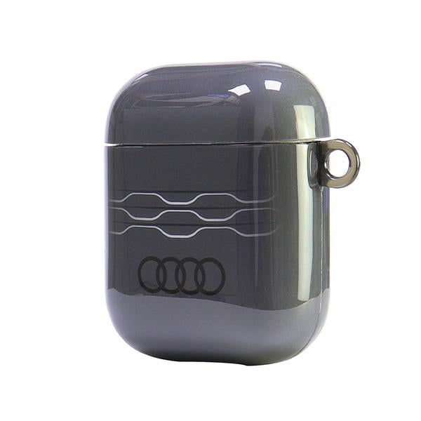 Audi IML Geometric Pattern dėklas AirPods 1/2 – pilkas -- AirPods 1