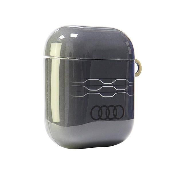 Audi IML Geometric Pattern dėklas AirPods 1/2 – pilkas -- AirPods 1