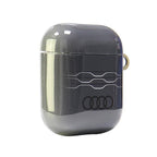 Audi IML Geometric Pattern dėklas AirPods 1/2 – pilkas -- AirPods 1
