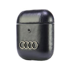 Audi odinis AirPods 1/2 dėklas – juodas