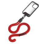 Audi Crossbody Universal Leash 120cm x 10mm - raudona