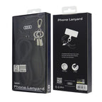 Audi Crossbody Leash Universal 120cm x 6mm - juodas