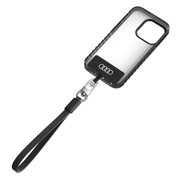 „Audi Crossbody Leather“ universalus diržas 28 cm x 10 mm - juodas