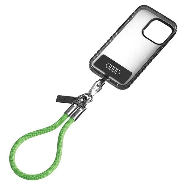Audi Crossbody Lanyard Universal 28cm x 8mm - žalia