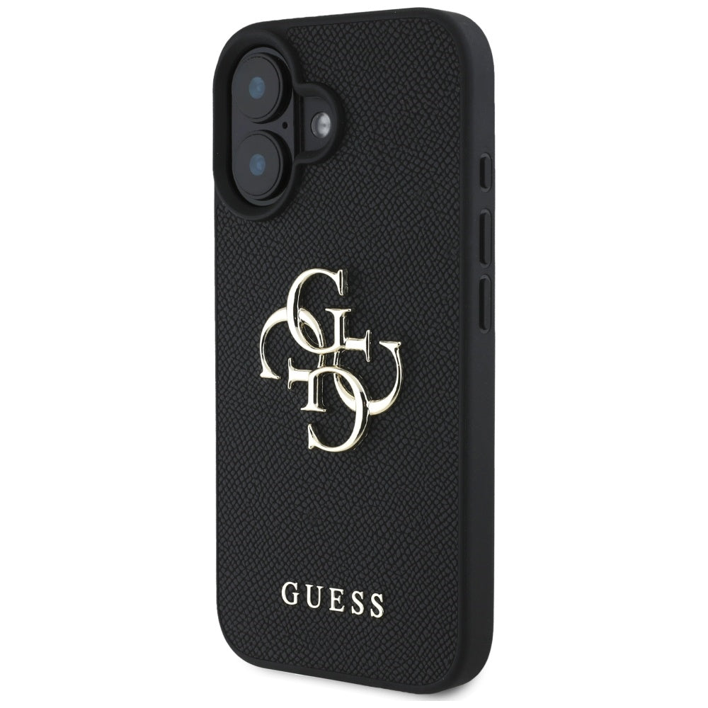 Guess 4G dėklas iPhone 16 6.1 – juodas