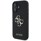 Guess 4G dėklas iPhone 16 6.1 – juodas