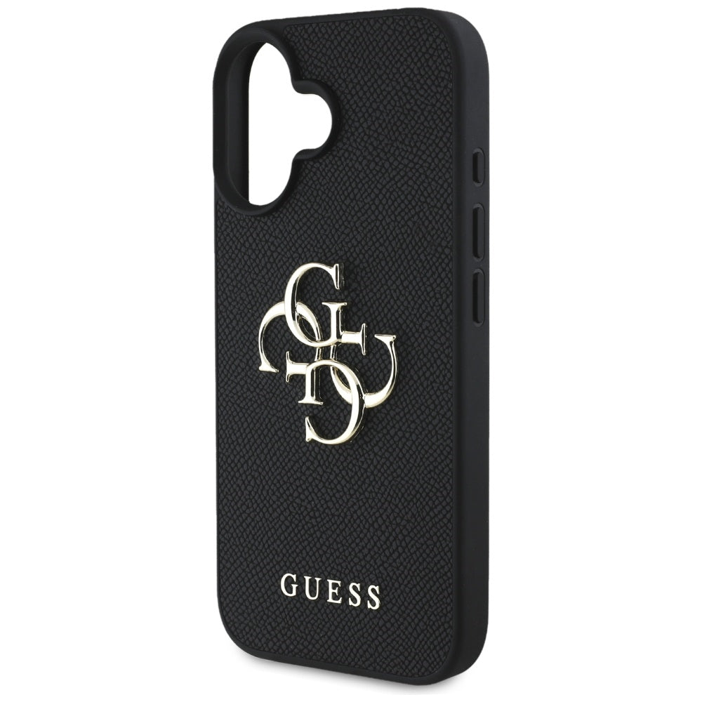 Guess 4G dėklas iPhone 16 6.1 – juodas