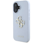 Guess 4G dėklas iPhone 16 6.1 – mėlynas