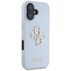 Guess 4G dėklas iPhone 16 6.1 – mėlynas