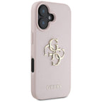 Guess 4G eco-odos dėklas iPhone 16 – rožinis