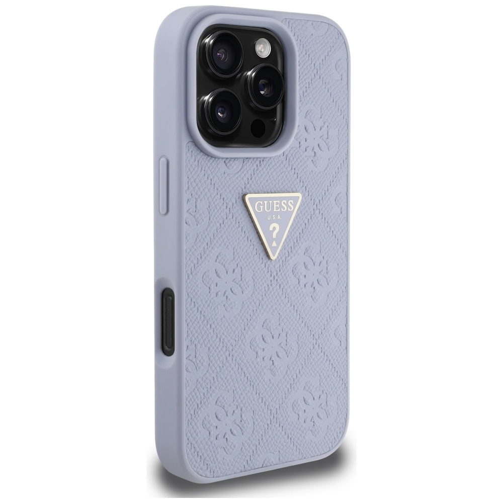 Guess dėklas iPhone 16 Pro – violetinis