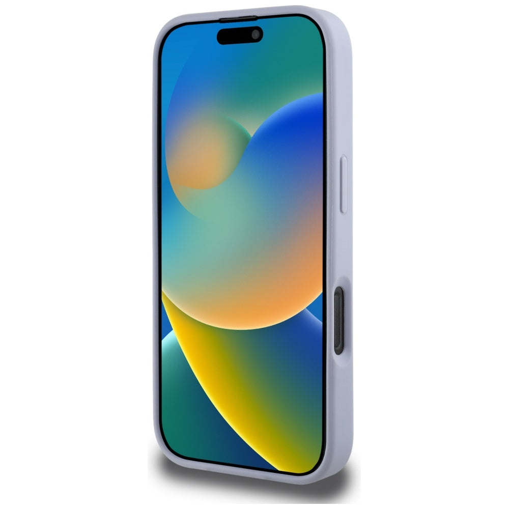 Guess dėklas iPhone 16 Pro – violetinis