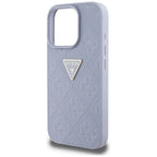 Guess 4G dėklas iPhone 16 Pro Max – violetinis