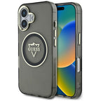 Guess MagSafe dėklas iPhone 16 – juodas