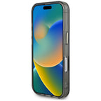 Guess MagSafe dėklas iPhone 16 – juodas