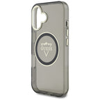 Guess MagSafe dėklas iPhone 16 – juodas