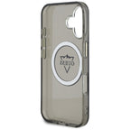 Guess MagSafe dėklas iPhone 16 – juodas