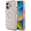 Guess MagSafe dėklas iPhone 16 – rožinis