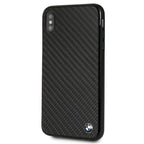 BMW anglies pluošto dėklas iPhone XS Max – juodas -- iPhone XS Max