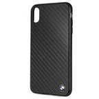 BMW anglies pluošto dėklas iPhone XS Max – juodas -- iPhone XS Max